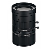 Tamron SMA11F25 1" 25mm F1.6 Manual Iris C-Mount Lens, Visible-SWIR (400-1700nm), Megapixel Rated